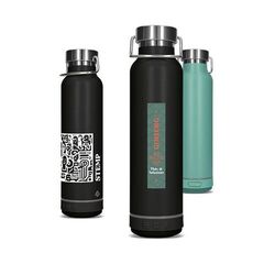 HAUT-PARLEUR ENCEINTE ET BOUTEILLE GOURDE ISOTHERME INOX 60 cl