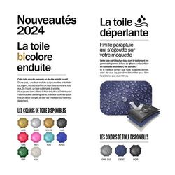 Parapluie pliable pongé