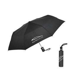 Parapluie pliable poignée rubber