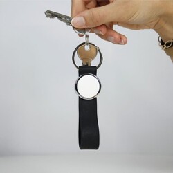 Porte-clés SILICONE 25 - Noir