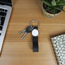 Porte-clés SILICONE 25 - Noir