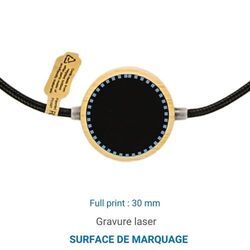 Câble long de charge 4 en 1 lumineux 120cm