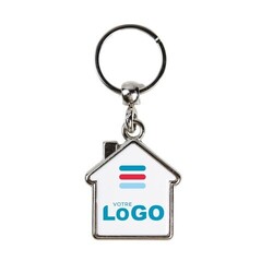 Porte-clés Métal MAISON - Gris