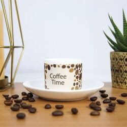 Tasse EXPRESSO avec soucoupe - 70 ml