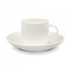 Tasse EXPRESSO avec soucoupe - 70 ml Blanc