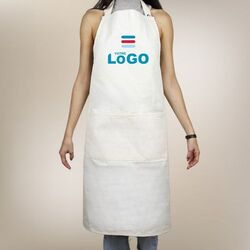 Tablier coton AUGUSTE 300g écru - certifié Origine France Garantie