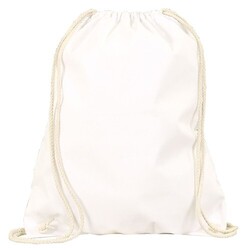 Sac à dos coton EASY 155 - Blanc