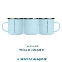 Tasse émaillée - 300 ml