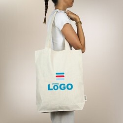 Cabas coton COPENHAGUE - Ecru