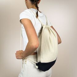 Sac à dos coton EASY Bicolore 230
