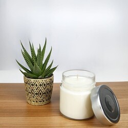 Bougie végétale GRASSE Ronde 180g - Cerisier