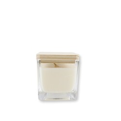 Bougie végétale GRASSE Carré 80g - France Fleur de coton