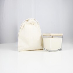 Bougie végétale GRASSE Carré 85g - Baies givrées