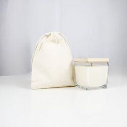 Bougie végétale GRASSE Carré 85g - Baies givrées