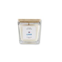 Bougie végétale GRASSE Carré 190g - Baies givrées