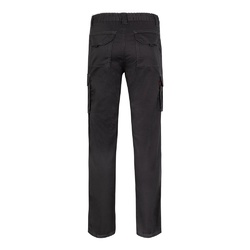 VL LUGH. Pantalon stretch, multipoches (240g/m²) en coton (46%), EME (38%) et polyester (16%)