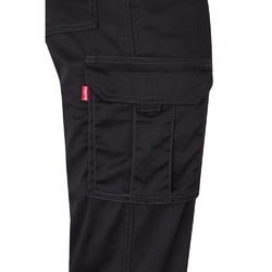 VL LUGH. Pantalon stretch, multipoches (240g/m²) en coton (46%), EME (38%) et polyester (16%)