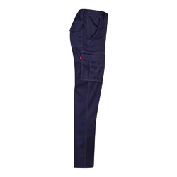 VL LUGH. Pantalon stretch, multipoches (240g/m²) en coton (46%), EME (38%) et polyester (16%)
