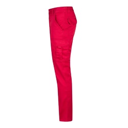 VL LUGH. Pantalon stretch, multipoches (240g/m²) en coton (46%), EME (38%) et polyester (16%)