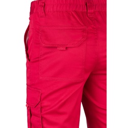 VL LUGH. Pantalon stretch, multipoches (240g/m²) en coton (46%), EME (38%) et polyester (16%)