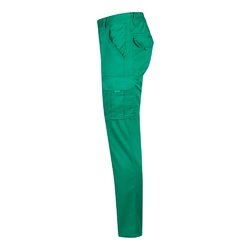 VL LUGH. Pantalon stretch, multipoches (240g/m²) en coton (46%), EME (38%) et polyester (16%)