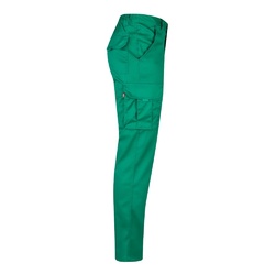 VL LUGH. Pantalon stretch, multipoches (240g/m²) en coton (46%), EME (38%) et polyester (16%)