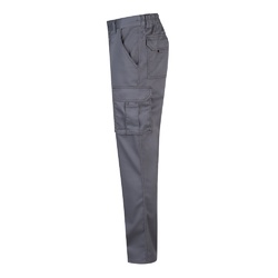 VL LUGH. Pantalon stretch, multipoches (240g/m²) en coton (46%), EME (38%) et polyester (16%)