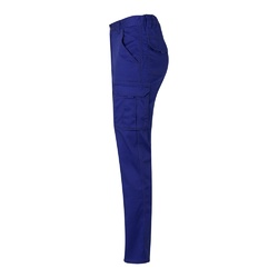 VL LUGH. Pantalon stretch, multipoches (240g/m²) en coton (46%), EME (38%) et polyester (16%)