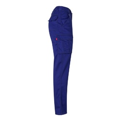 VL LUGH. Pantalon stretch, multipoches (240g/m²) en coton (46%), EME (38%) et polyester (16%)
