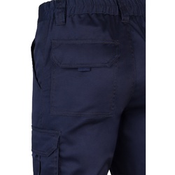 VL LUGH. Pantalon stretch, multipoches (240g/m²) en coton (46%), EME (38%) et polyester (16%)