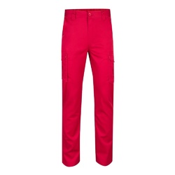 VL LUGH. Pantalon stretch, multipoches (240g/m²) en coton (46%), EME (38%) et polyester (16%)