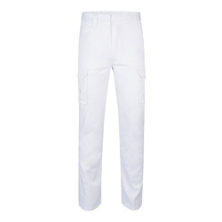VL LUGH. Pantalon stretch, multipoches (240g/m²) en coton (46%), EME (38%) et polyester (16%)