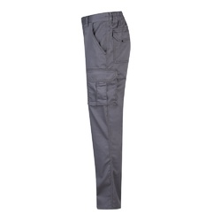 VL PAN. Pantalon stretch, multipoches (290g/m²), en coton (46%), EME (38%) et polyester (16%)