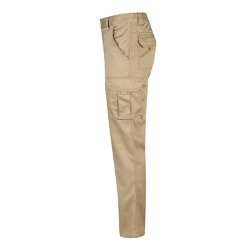 VL PAN. Pantalon stretch, multipoches (290g/m²), en coton (46%), EME (38%) et polyester (16%)