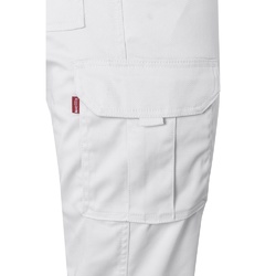 VL PAN. Pantalon stretch, multipoches (290g/m²), en coton (46%), EME (38%) et polyester (16%)