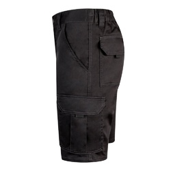 VL HEBE. Bermuda stretch, multipoches (240g/m²), en coton (46%), EME (38%) et polyester (16%)