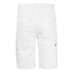 VL HEBE. Bermuda stretch, multipoches (240g/m²), en coton (46%), EME (38%) et polyester (16%)