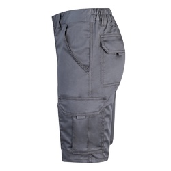 VL HEBE. Bermuda stretch, multipoches (240g/m²), en coton (46%), EME (38%) et polyester (16%)