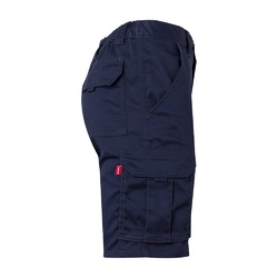 VL HEBE. Bermuda stretch, multipoches (240g/m²), en coton (46%), EME (38%) et polyester (16%)