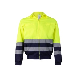 VL NEPTUNE LARGE. Veste en sergé bicolore (210g/m²) en polyester (80%) et coton (20%)