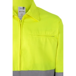 VL NEPTUNE LARGE. Veste en sergé bicolore (210g/m²) en polyester (80%) et coton (20%)