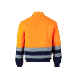 VL NEPTUNE LARGE. Veste en sergé bicolore (210g/m²) en polyester (80%) et coton (20%)