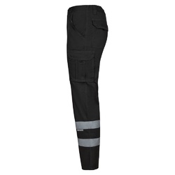 VL DIONYSUS. Pantalon stretch multipoches (240g/m²), en coton (46%), EME (38%) et polyester (16%)