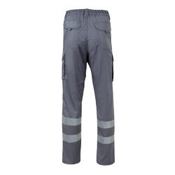 VL DIONYSUS. Pantalon stretch multipoches (240g/m²), en coton (46%), EME (38%) et polyester (16%)