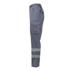 VL DIONYSUS. Pantalon stretch multipoches (240g/m²), en coton (46%), EME (38%) et polyester (16%)
