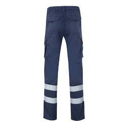 VL DIONYSUS. Pantalon stretch multipoches (240g/m²), en coton (46%), EME (38%) et polyester (16%)