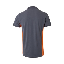 VL SUPAY. Polo piqué bicolore (180g/m²), manches courtes, en coton (60%) et polyester (40%)