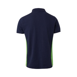VL SUPAY. Polo piqué bicolore (180g/m²), manches courtes, en coton (60%) et polyester (40%)