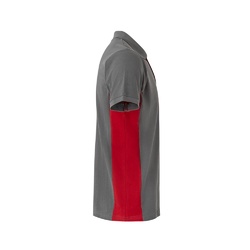 VL SUPAY. Polo piqué bicolore (180g/m²), manches courtes, en coton (60%) et polyester (40%)