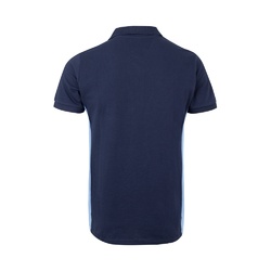VL SUPAY. Polo piqué bicolore (180g/m²), manches courtes, en coton (60%) et polyester (40%)